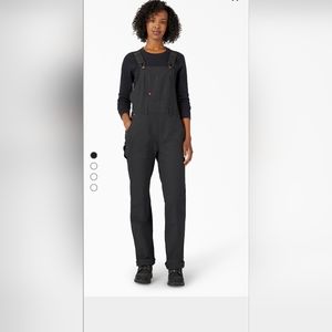 Dickies double front bib overalls size M